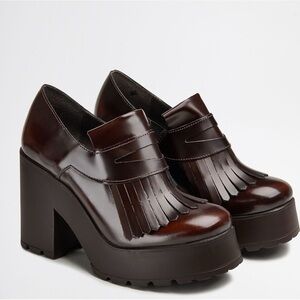 Miista Alexia Oxford Leather Heels